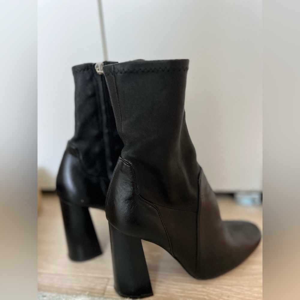 Zara leather bootie